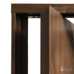 OUTLET 30% OFF! Puerta Pivotante Pavir Modelo 80 Foliada Caoba 120X220