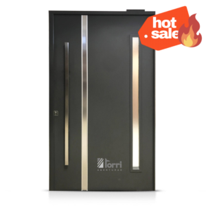 HOT SALE! 25% OFF! Puerta Pivotante Pavir Modelo 81 Grafito 120X220