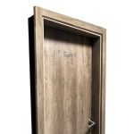 HOT SALE! Puerta Placa Oblak Tekstura Nogal Marco Madera 080 Muro 15