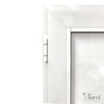 Puerta Aluminio Linea Modena Blanca Modelo Ciego De 085×205