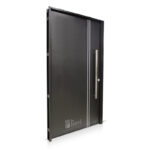 Puerta Nexo Pivot Modelo GP070 Negra De 126×226