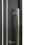 Puerta Nexo Pivot Modelo GP070 Negra De 126×226