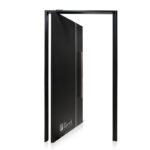 Puerta Nexo Pivot Modelo GP070 Negra De 126×226