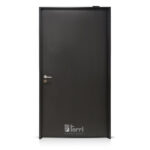 Puerta Nexo Pivot Modelo GP070 Negra De 126×226