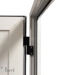 Puerta Aluminio Blanco De Frente Nexo Modelo V580