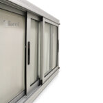 Ventana Modena Anodizado Natural 120×060 Con Mosq.