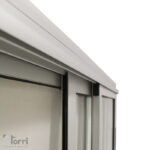 Ventana Modena Anodizado Natural 150×110 Con Mosq.