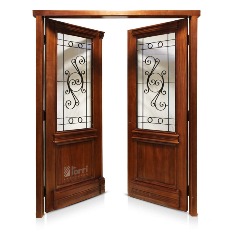 Puerta Modelo Buenos Aires De Cedro Australiano 160×215 – Aberturas Torri