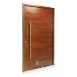 Puerta Cedro Australiano Pivotante Modelo Faminia H 120×220