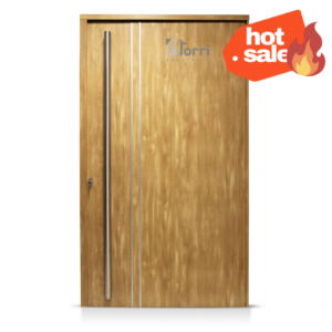 HOT SALE! 30% off! Puerta Pivotante Pavir Modelo 80 Foliada Fresno 120X220