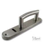 Kit De Herrajes En Acero Inox. Para Puerta De Ingreso