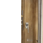 Puerta Pivotante Pavir Modelo 80 Foliada Fresno 120X220