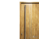 Puerta Pivotante Pavir Modelo 80 Foliada Fresno 120X220