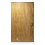 Puerta Pivotante Pavir Modelo 80 Foliada Fresno 120X220