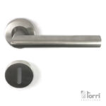 Kit De Herrajes En Acero Inox. Para Puerta De Ingreso