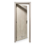 Puerta Placa Oblak Tekstura Nevada Marco Madera 070 Muro 15