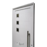 Puerta Aluminio Blanco Reforzada Modelo 703 De 090×205