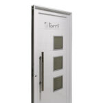 Puerta Aluminio Blanco Reforzada Modelo 701 De 090×205