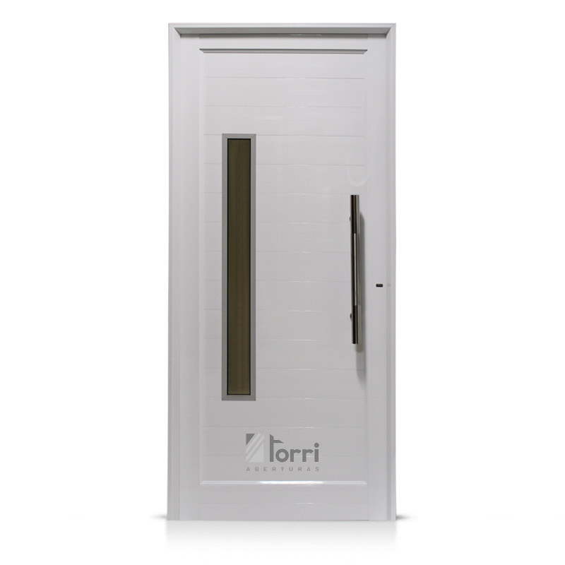 Puerta Aluminio Blanco Reforzada Modelo 702 De 090×205 – Aberturas Torri