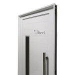 Puerta Aluminio Blanco Reforzada Modelo 702 De 090×205