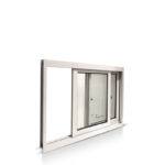 OFERTA! Ventana Aluminio Línea GAMMA 120×100 Vidrio 4mm y Mosquitero