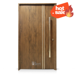 HOT SALE! 15% OFF!! Puerta Pivotante Nexo Modelo PN070 Nogal De 126x226