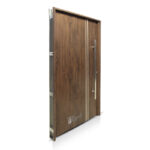 Puerta Pivotante Nexo Modelo PN070 Nogal De 126×226