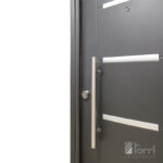 OFERTA! Puerta De Seguridad Modelo Olivia Gris Grafito 080 Multi-Punto