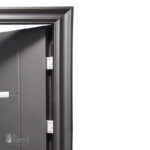 Puerta De Seguridad Modelo Olivia Gris Grafito 080 Multi-Punto