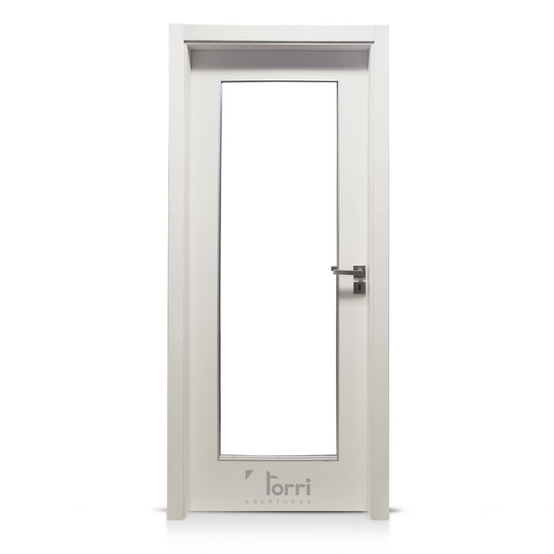 Puerta aluminio blanco Reforzada Modelo 179 de 080×200 Con Postigo –  Aberturas Torri