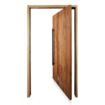 Puerta Pivotante Modelo Flaminia V Rústica De 120X220