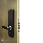 15% OFF! Puerta De Chapa Modelo Roble Lisa 080 Cerradura Digital