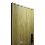 15% OFF! Puerta De Chapa Modelo Roble Lisa 080 Cerradura Digital
