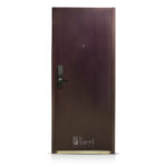 15% OFF! Puerta De Chapa Modelo Wengue Lisa 080 Cerradura Digital