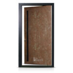 NUEVA! Puerta Pivotante Nexo Modelo PC050 Símil Óxido 126×226
