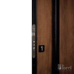 Puerta Pivotante Oblak Modelo 1300 Cedro De 120×220