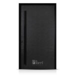Puerta Pivotante Oblak Modelo 1300 Negro 170×220 Con 1 Lateral