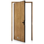 Puerta Pivotante Oblak Modelo 1325 Roble De 120×220