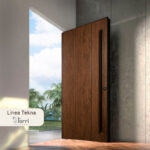 Puerta Pivotante Oblak Modelo 1325 Cedro De 120×220
