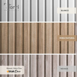 NUEVO! Kit De Revestimiento De Pared Oblak Deco "R" Foliados