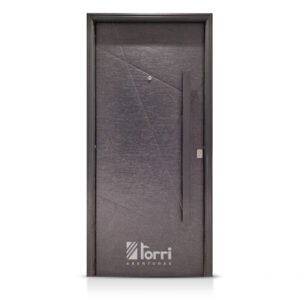 Puerta Chapa Inyectada Pavir Modelo Líneas Deco De 080