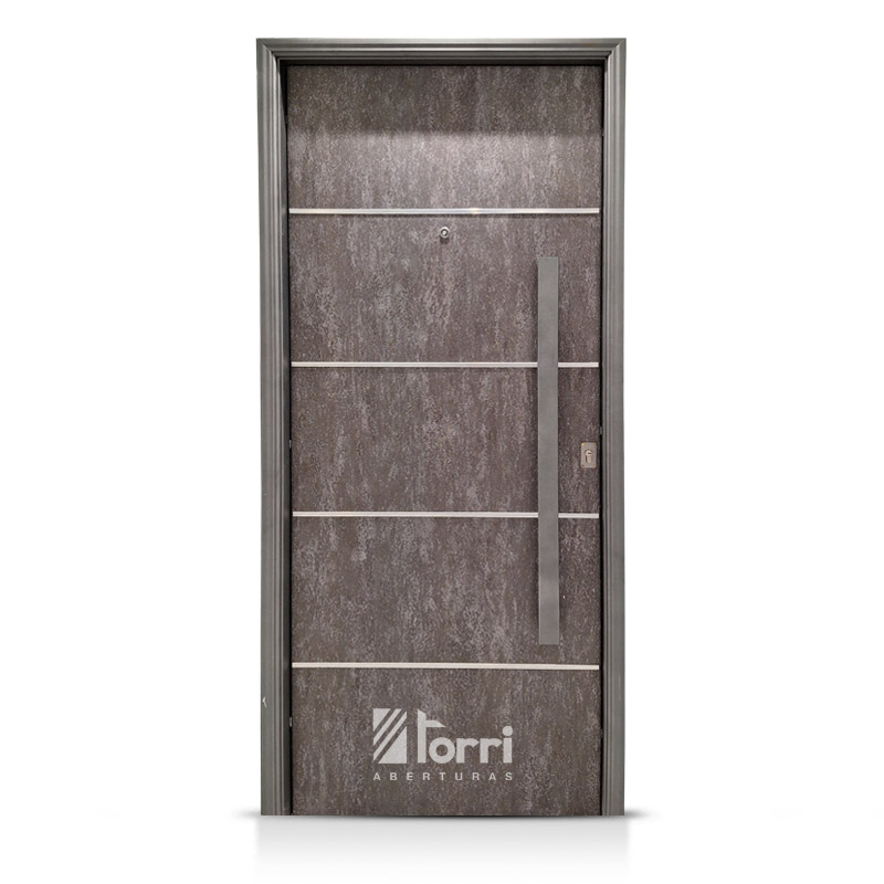 Puerta Chapa Inyectada Pavir Modelo 71 Musgo De 080