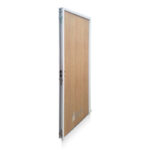 Puerta Placa Oblak Linea Practika Lenga De 070 Marco Aluminio